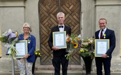 Sällskapets trädgårdsmedaljer har delats ut av Riksförbundet Svensk Trädgård
